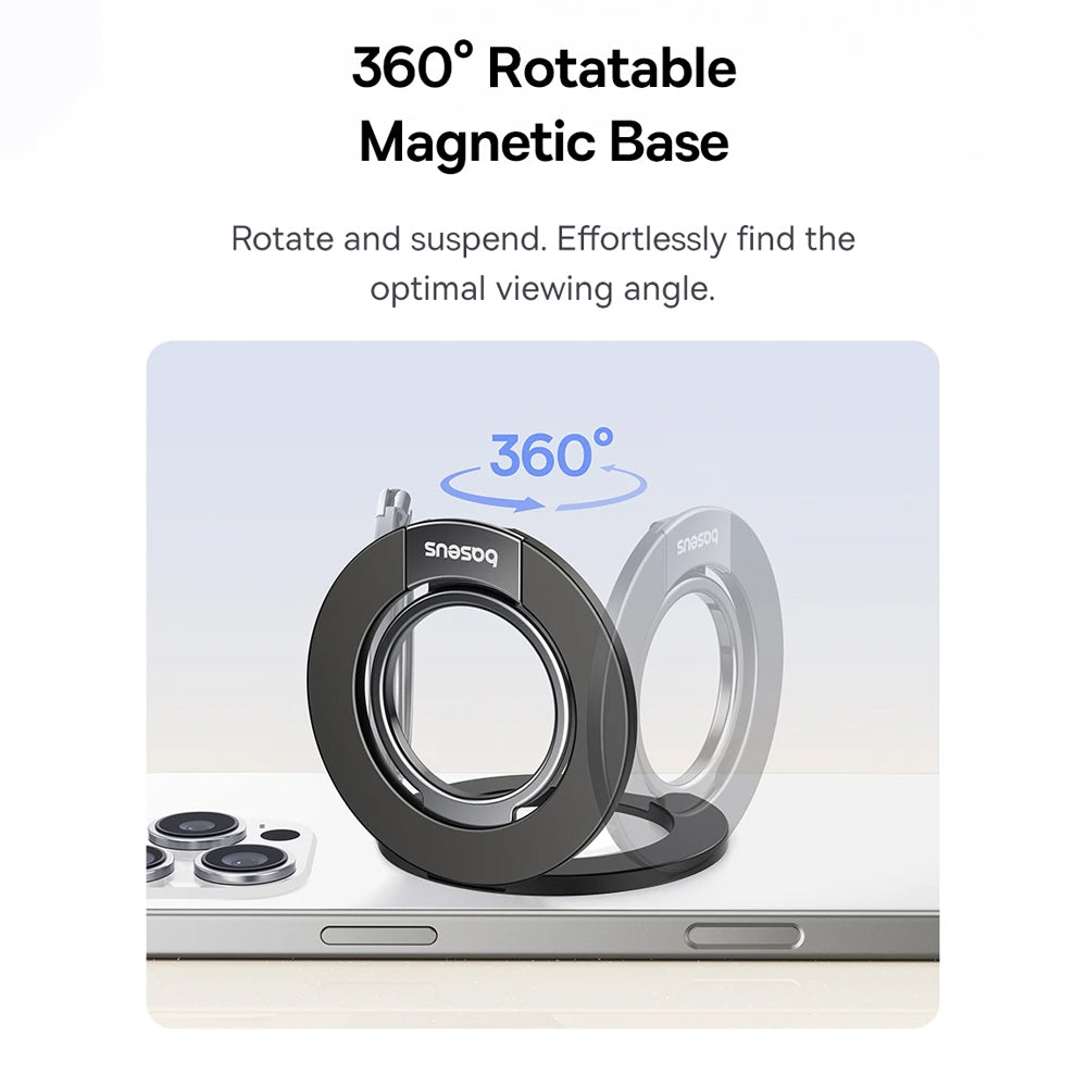 Baseus MagPro 3 Ring Holder, Universal, Black Z0004803