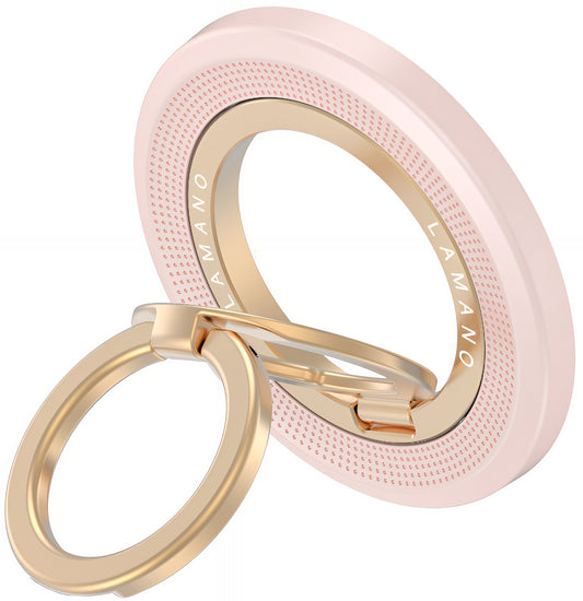 Tech-Protect MMR700 Lamano Ring Holder, Universal, Golden Pink