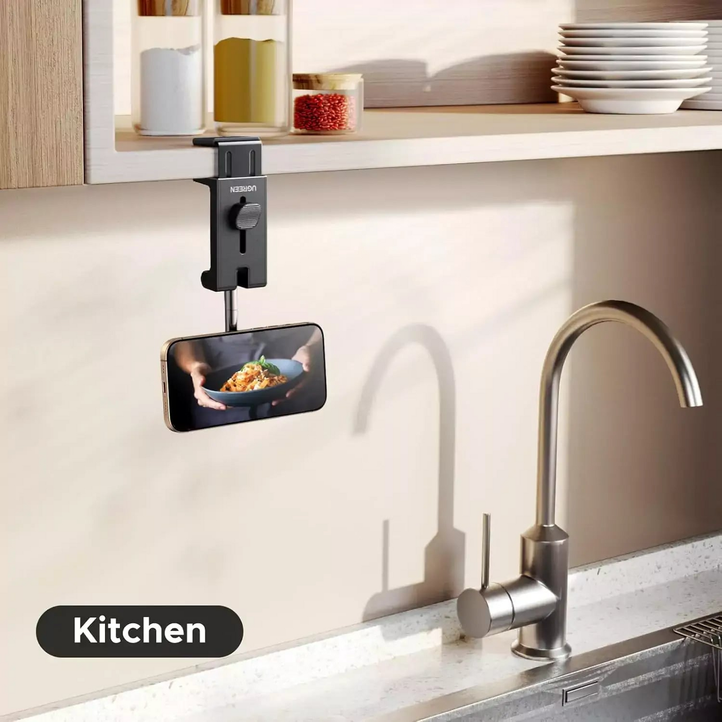 Magnetyczny Uchwyt UGREEN LP863, Uniwersalny, Czarny