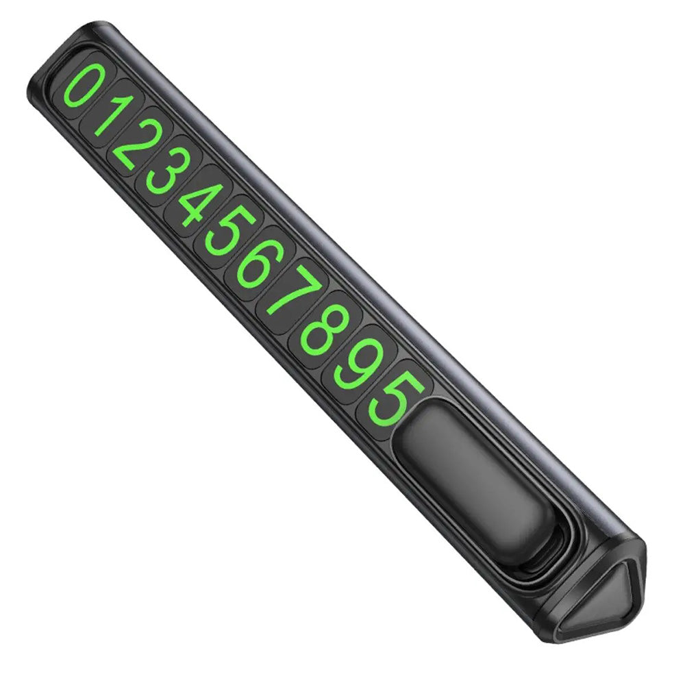 Uchwyt na numer telefonu do samochodu Borofone FC3 Ronny