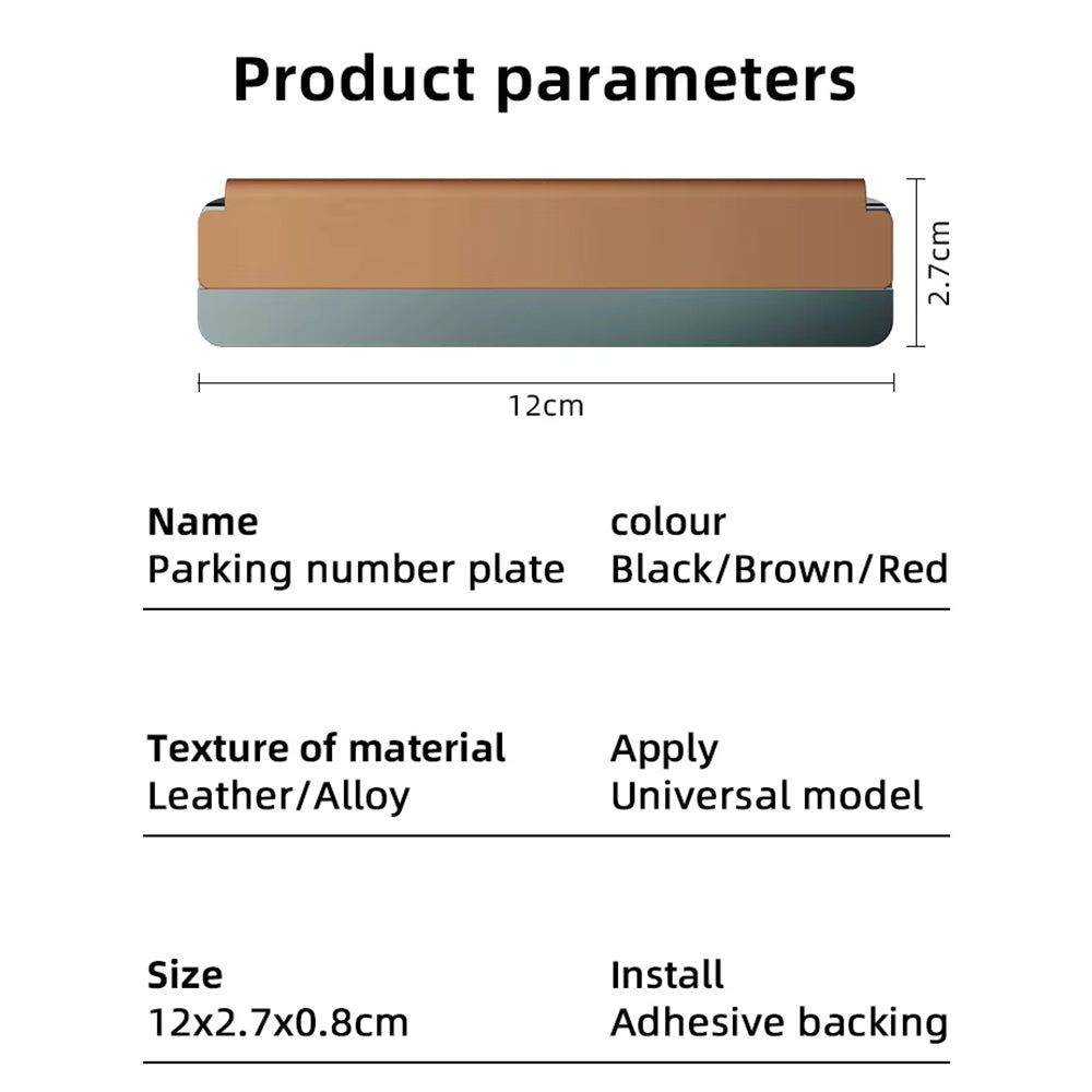 Uchwyt na Numer Telefonu Samochodowego Techsuit DialCraft
