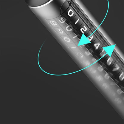 Uchwyt na numer telefonu samochodowego Techsuit SlideGuard