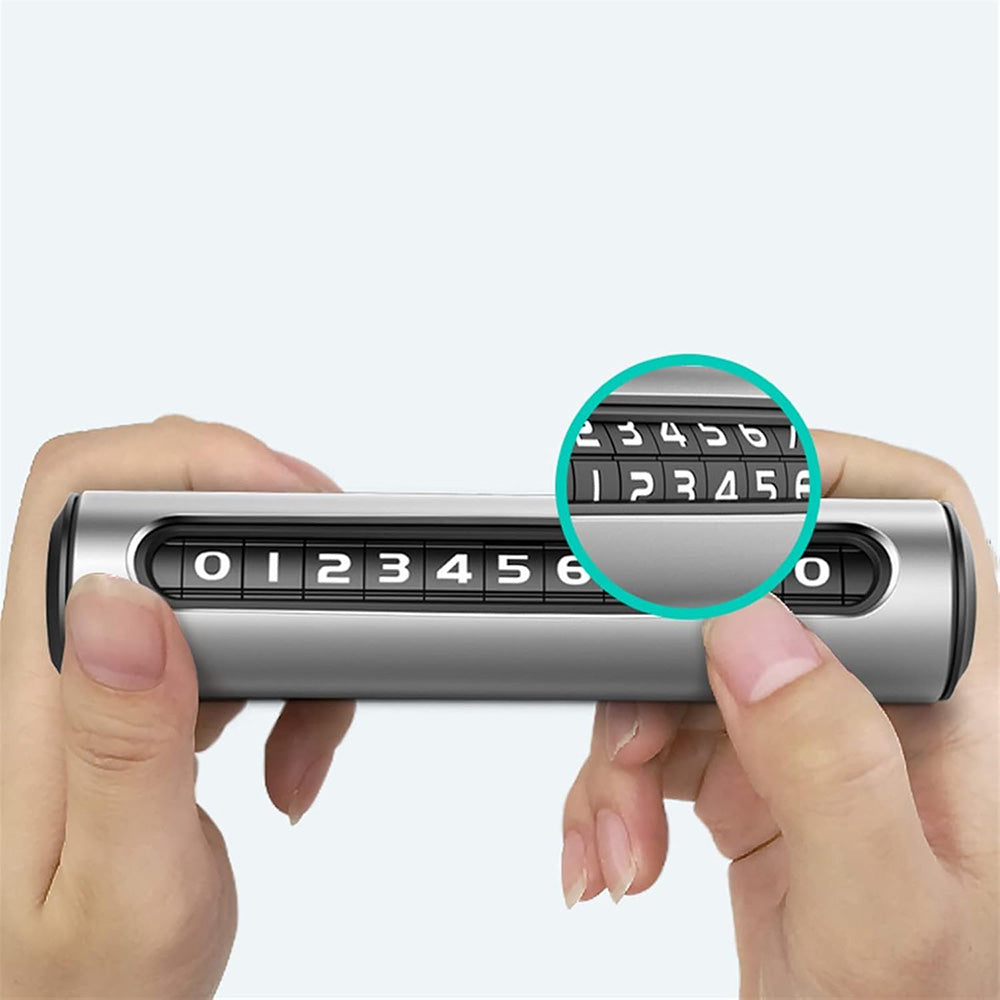 Uchwyt na numer telefonu samochodowego Techsuit SlideGuard