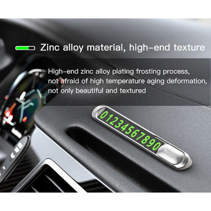 Uchwyt na Numer Telefonu Samochodowego Yesido C88