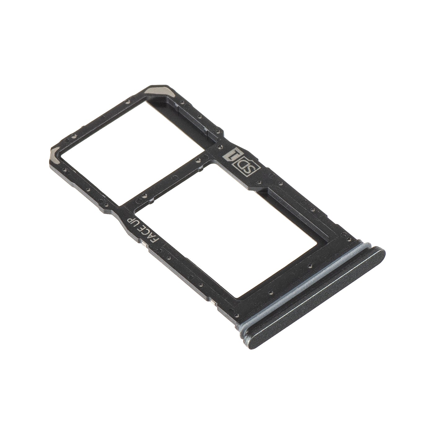 Wkładka na kartę SIM Motorola Moto G75, Szary (Charcoal Gray), Zestaw serwisowy S948E41199