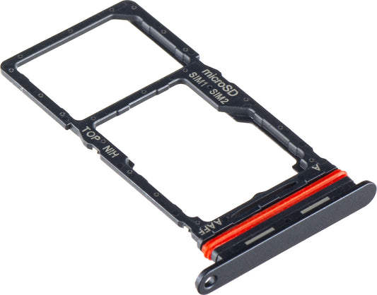 Uchwyt SIM - karta Samsung Galaxy A16 5G A166 / A16 4G A165, czarny