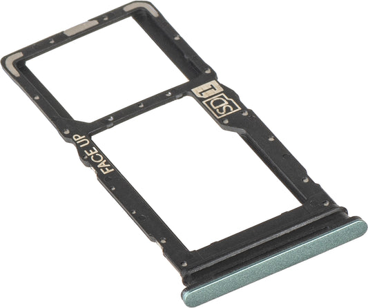 Uchwyt na kartę SIM Motorola Moto G35, zielony (Leaf Green), Service Pack S948E50444