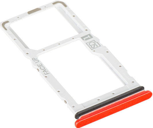 Uchwyt karty SIM Motorola Moto G35, czerwony (Guava Red), Service Pack S948E37582