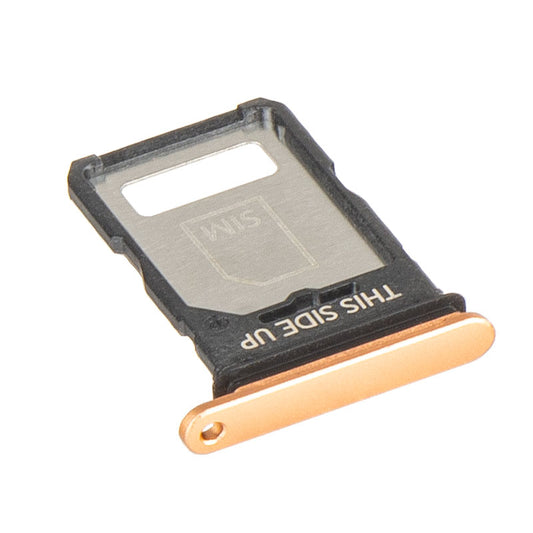 Uchwyt SIM Motorola Edge 50, Pomarańczowy (Peach Fuzz), Service Pack SMO8E22292