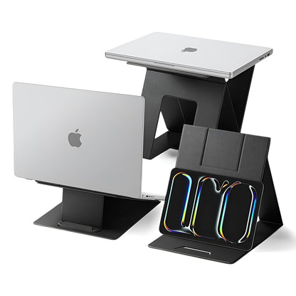 Stojak Spigen LD201-S10 do laptopa / tabletu, Czarny AMP11119