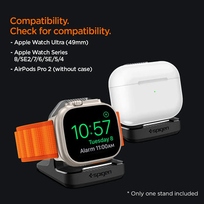 Spigen Rugged Armor Stand for Apple Watch Series, Black AMP05764