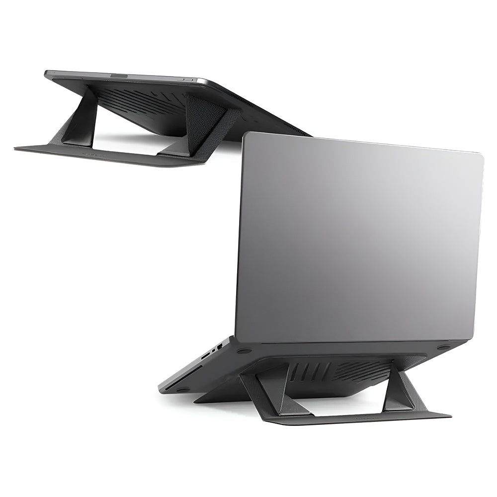 Podstawka Spigen Slim Fold LD201-S6 do laptopa max. 14 cali, czarna AMP11115