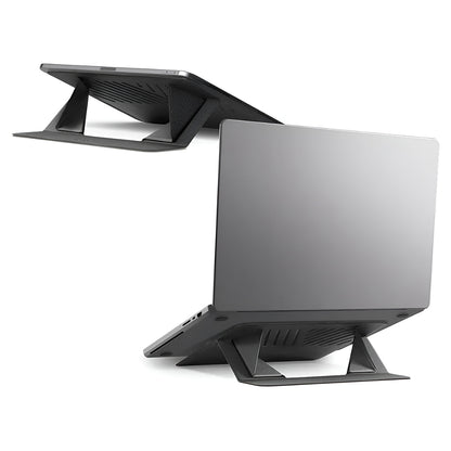 Podstawka Spigen Slim Fold LD201-S6 do laptopa max. 14 cali, czarna AMP11115