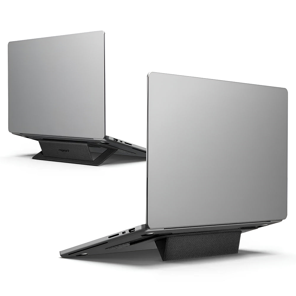 Podstawka Spigen Slim Fold LD201-S6 do laptopa max. 14 cali, czarna AMP11115