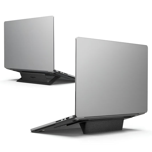 Podstawka Spigen Slim Fold LD201-S6 do laptopa max. 14 cali, czarna AMP11115