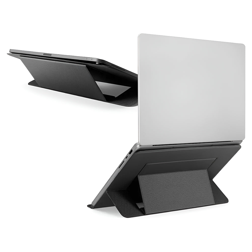 Uchwyt Spigen Slim Fold LD201-S7 do laptopa max. 14 cali, czarny AMP11116