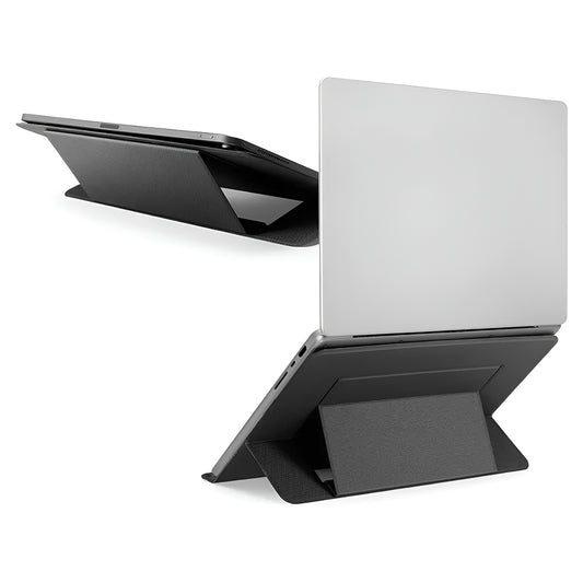 Uchwyt Spigen Slim Fold LD201-S7 do laptopa max. 14 cali, czarny AMP11116