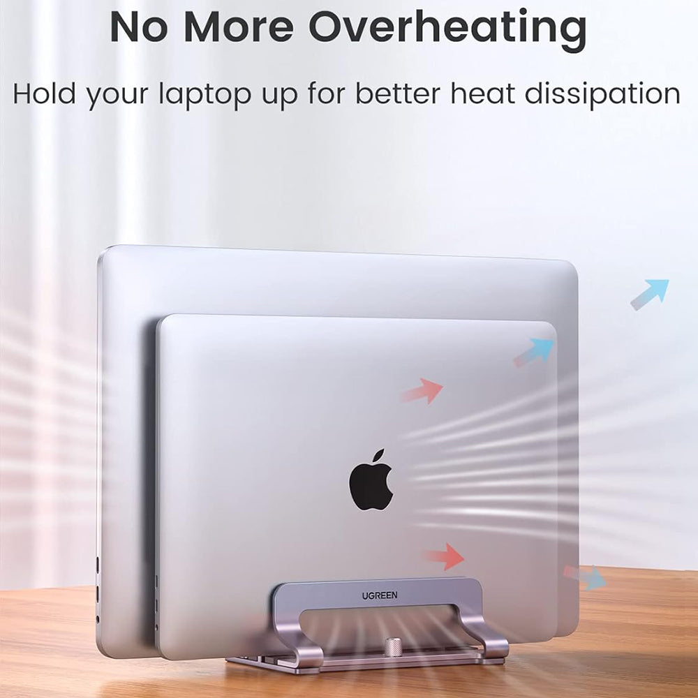 Podstawka UGREEN LP258 na laptopa do 17.3 cala, Srebrna