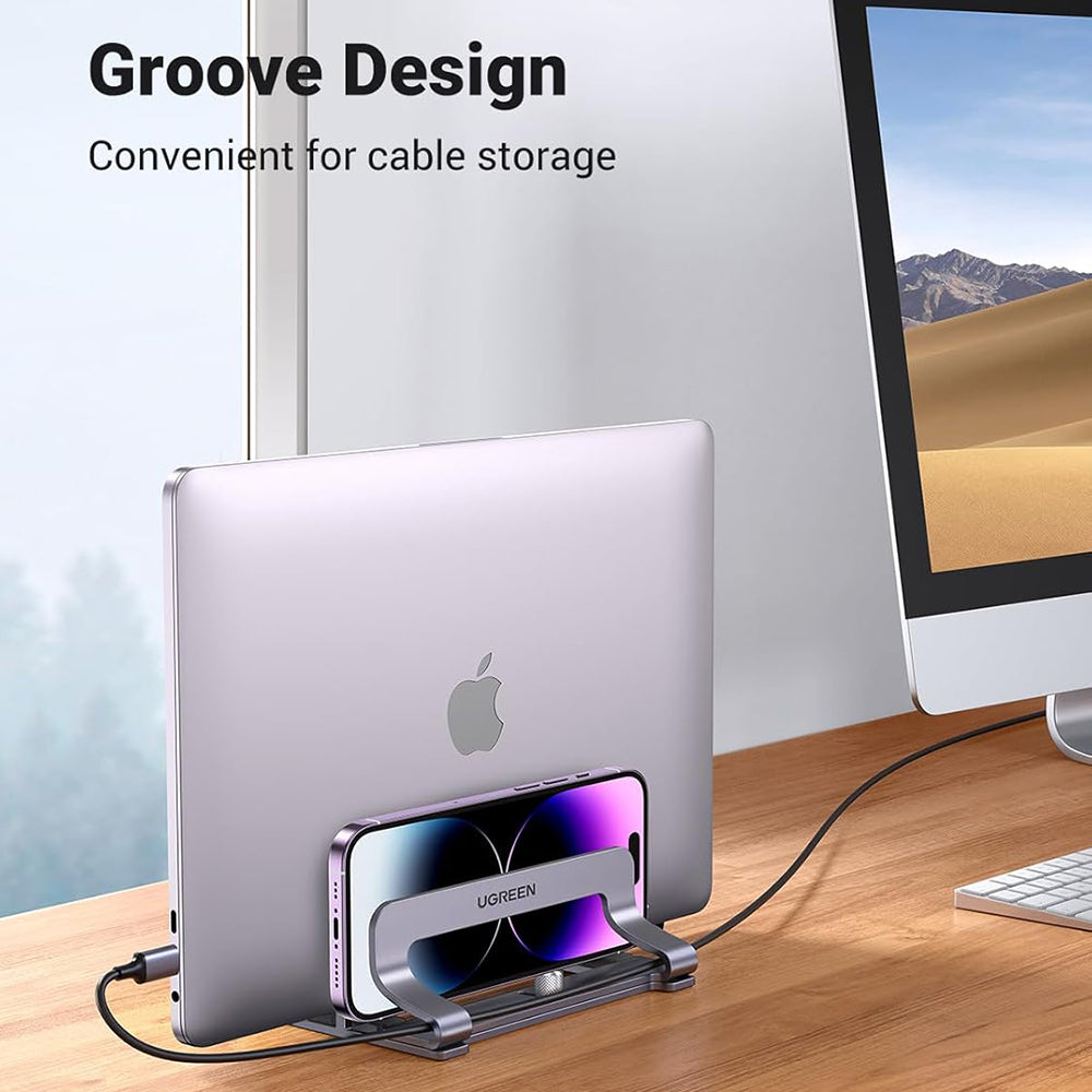 Podstawka UGREEN LP258 na laptopa do 17.3 cala, Srebrna