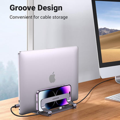 Podstawka UGREEN LP258 na laptopa do 17.3 cala, Srebrna