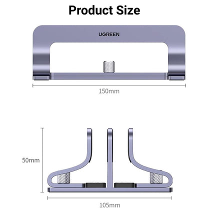 Podstawka UGREEN LP258 na laptopa do 17.3 cala, Srebrna
