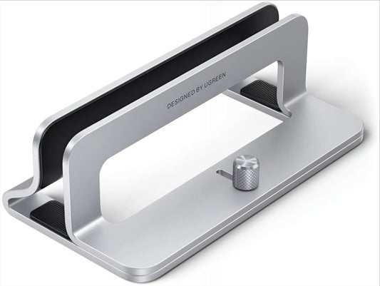 Pionowa podstawka UGREEN LP258 (29277) do laptopa o grubości 12mm - 26mm, Srebrna