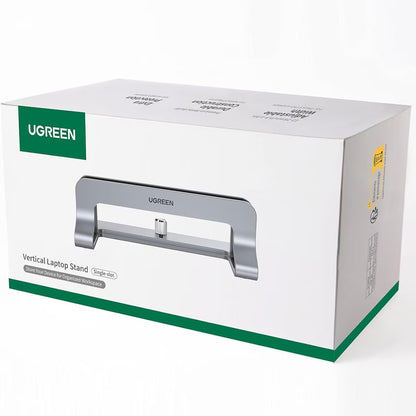 Pionowa podstawka UGREEN LP258 (29277) do laptopa o grubości 12mm - 26mm, Srebrna