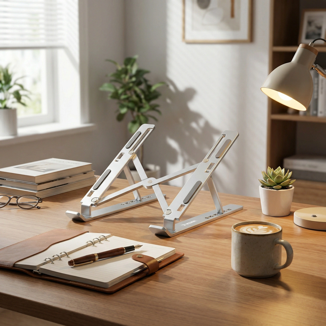 WZK WDCX-X8S Stand for Laptop 10inch - 16inch, Silver