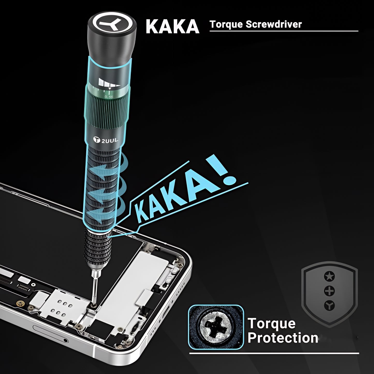Śrubokręt 2UUL SD21 Kaka, Pentalobe 0,8 mm