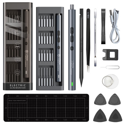 Elektryczny śrubokręt King'sdun KS-882038, 62w1, Szary