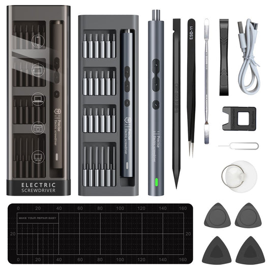 Elektryczny śrubokręt King'sdun KS-882038, 62w1, Szary