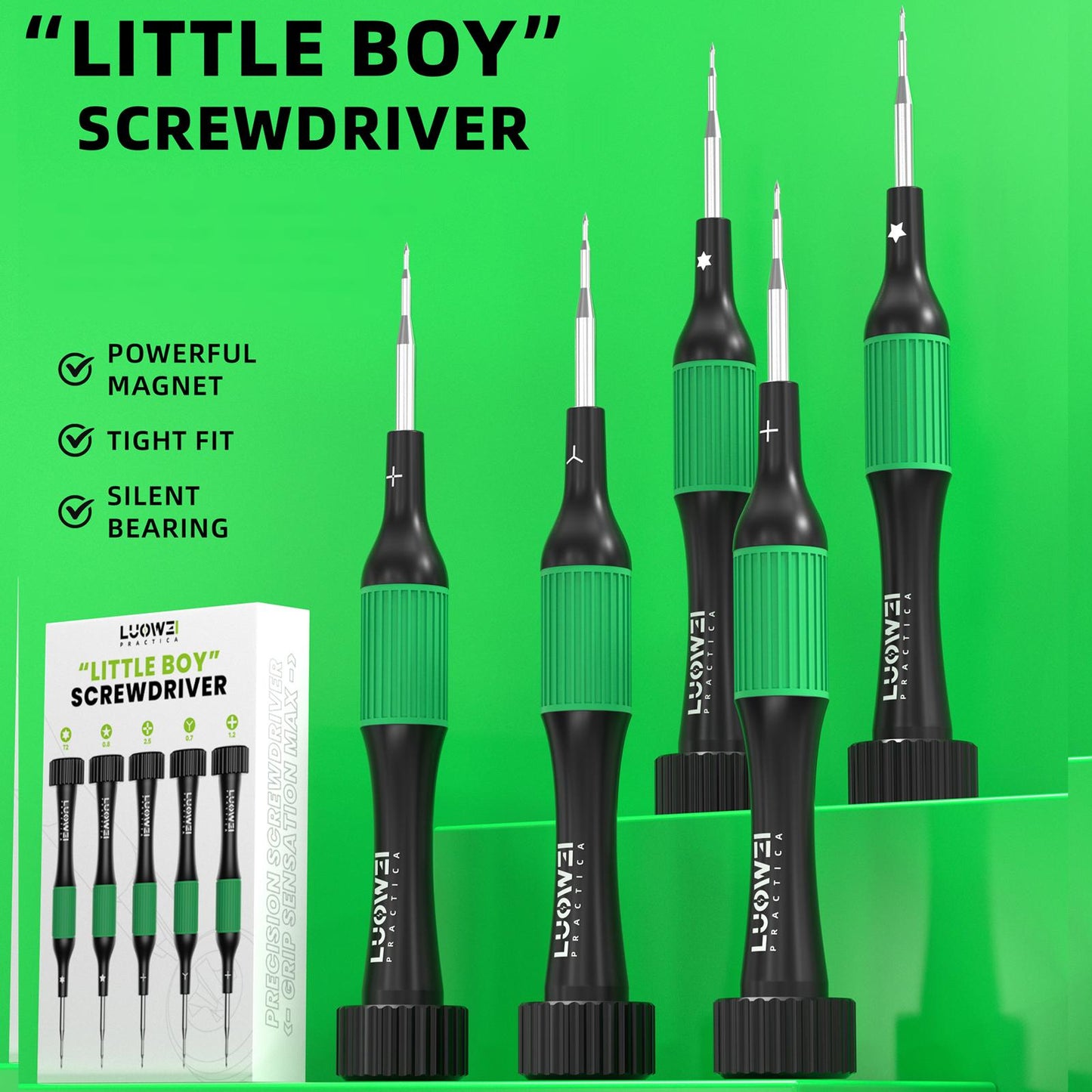Luowei Little Boy Screwdriver, 5in1