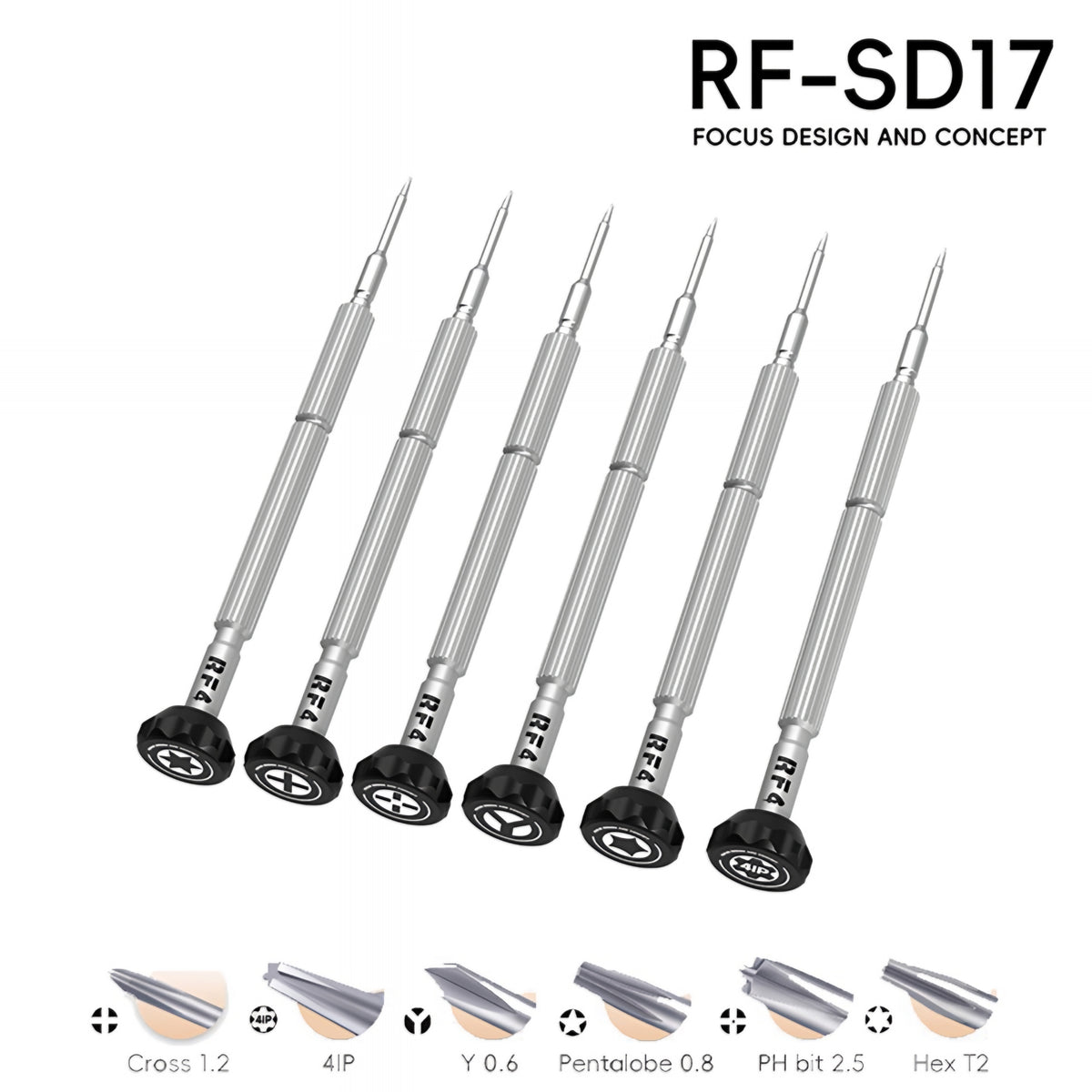Śrubokręt RF4 RF-SD17 Mini, 6w1