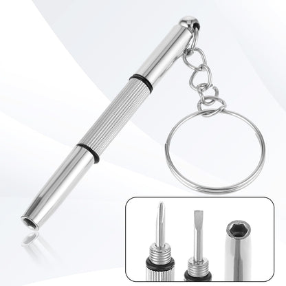 Śrubokręt Techsuit ST1 do Okularów, Srebrny