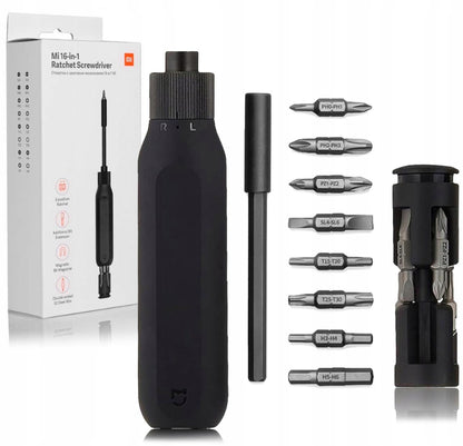 Wkrętak Xiaomi z grzechotką, 16 w 1 BHR4779GL