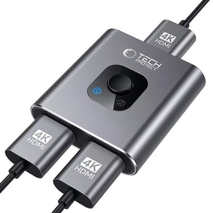 Switch Video HDMI Tech-Protect HB07, Szary