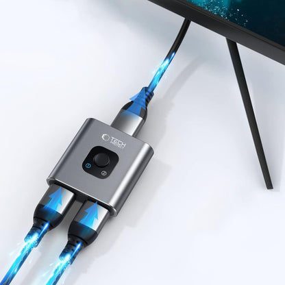 Switch Video HDMI Tech-Protect HB07, Szary