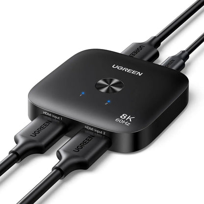 UGREEN 65877 HDMI Video Switch, Black