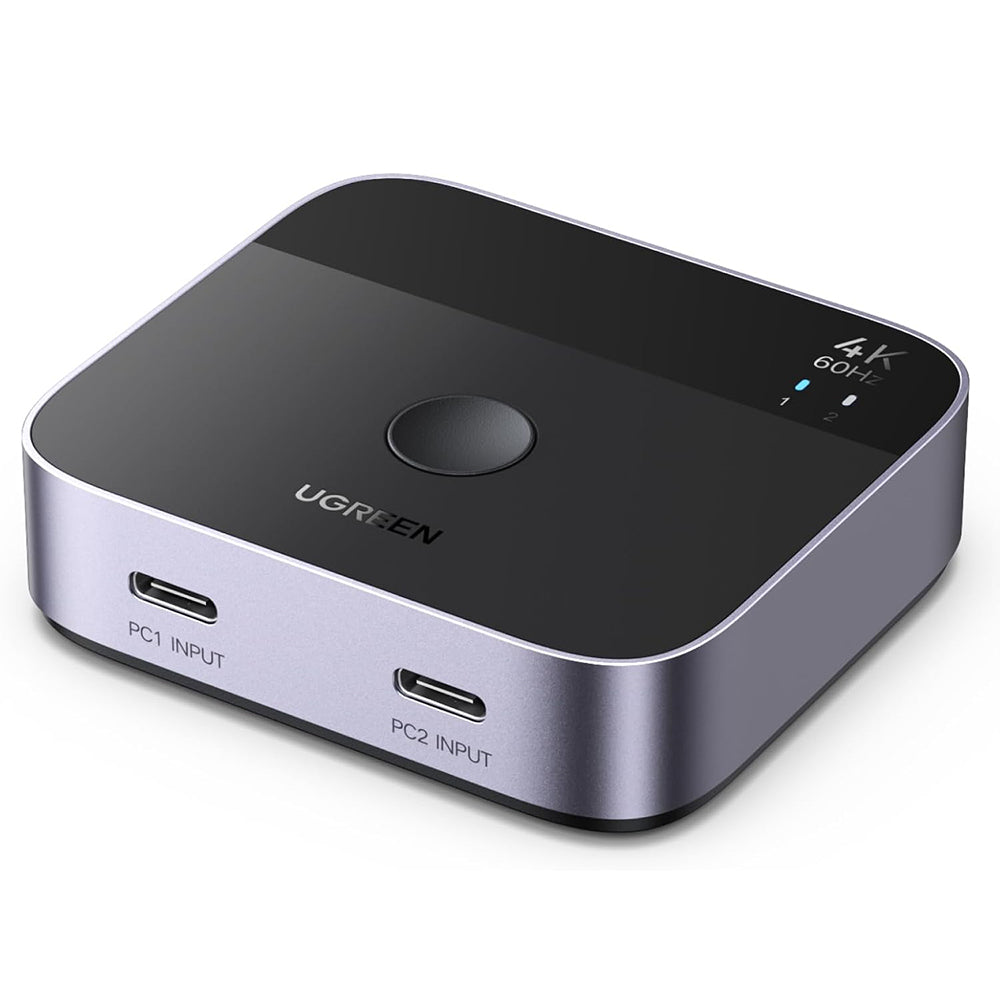 Switch Video USB-C UGREEN AW502 (55451), Szary