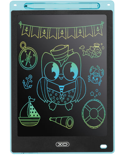 Tablet do rysowania/pisania XO Design V01, 10 cali, niebieski