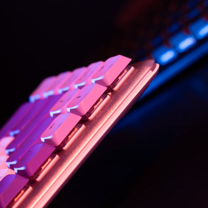 Klawiatura Gaming Wireless Proove AFK, RGB, BT / Wi-Fi / Przewodowa, 1.5m, Biała WKAFKEN22002