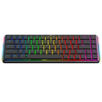 Klawiatura Gaming Wireless Proove AFK, RGB, BT / Wi-Fi / Przewodowa, 1.5m, Czarna WKAFKEN22001
