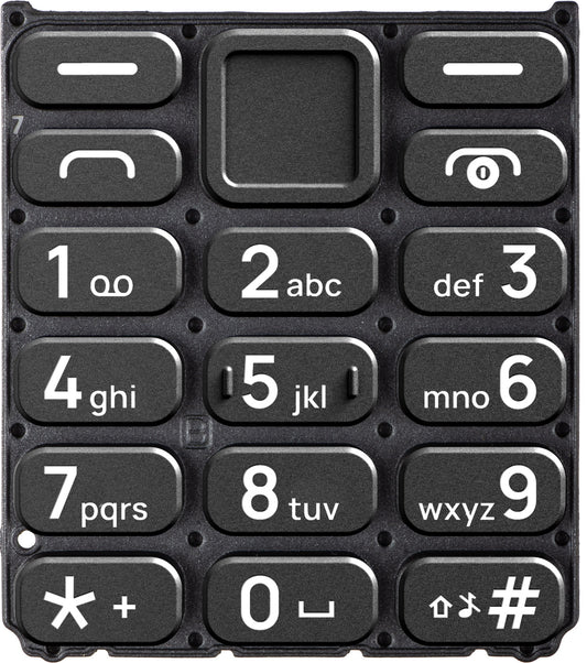 Klawiatura łacińska do HMD 110 / Nokia 110 (2024), czarna