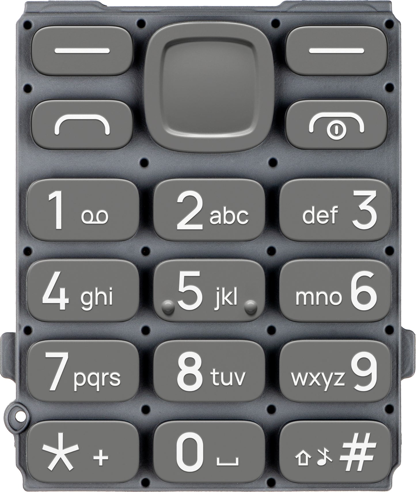Klawiatura Latina HMD 130 Music, Szara, Service Pack SP20Z14Z1457Y