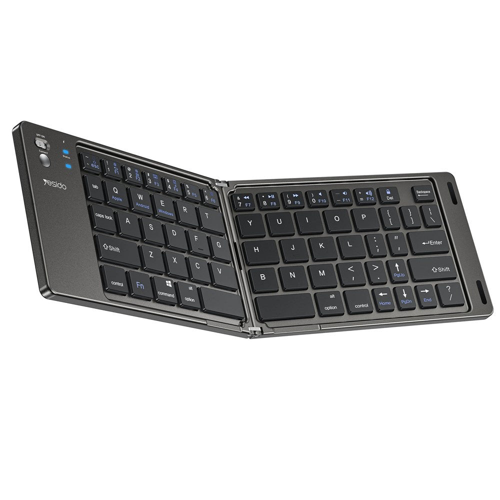 Klawiatura Składana Bluetooth Yesido KB27, Czarna