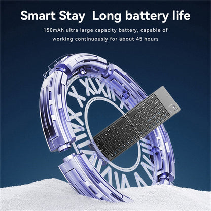 Klawiatura Składana Bluetooth Yesido KB27, Czarna