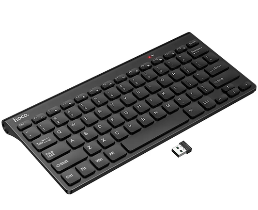 Klawiatura bezprzewodowa HOCO GM70, czarna