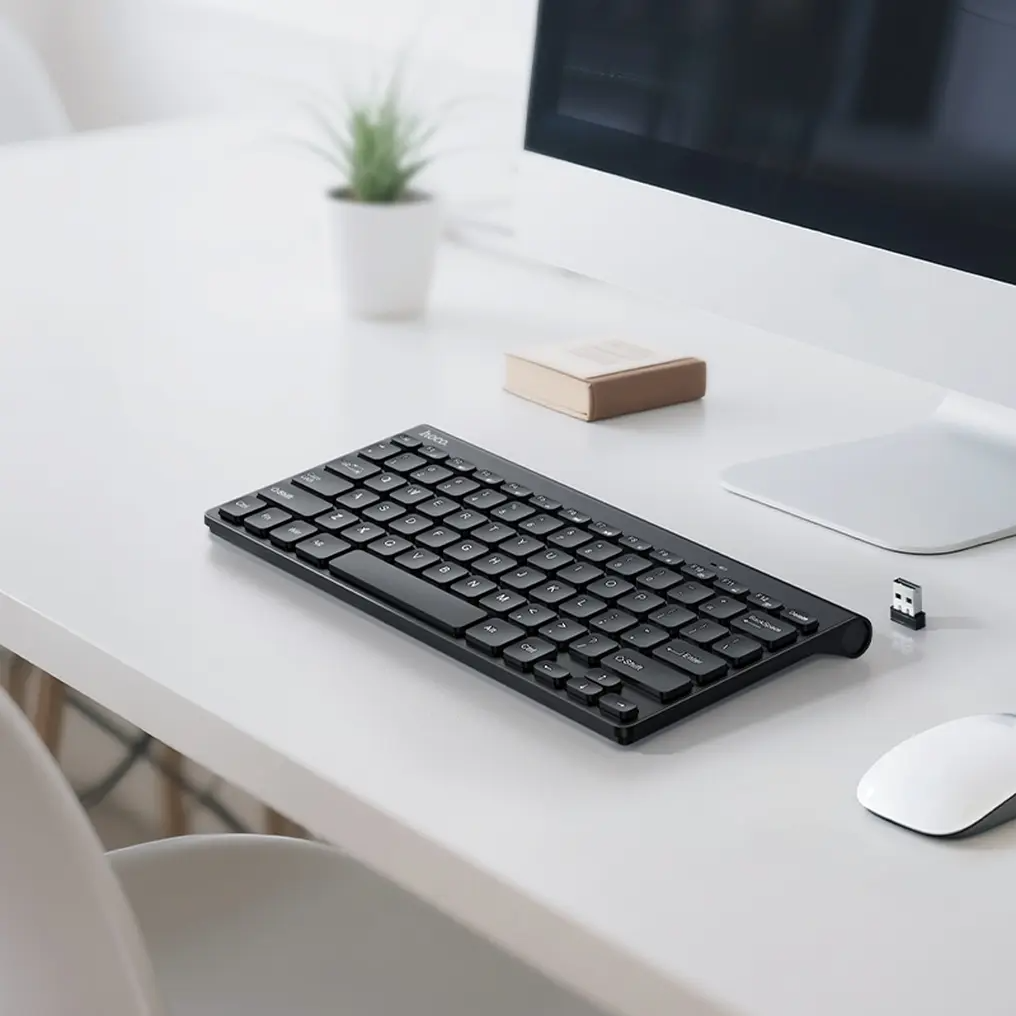 Wireless Keyboard HOCO GM70, Black