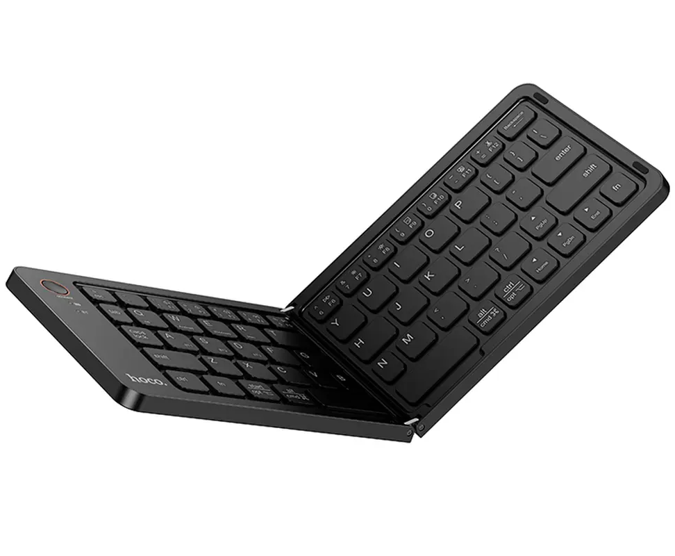 Składana klawiatura Bluetooth HOCO GM71 Foldable, czarna