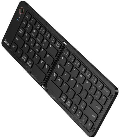 Składana klawiatura Bluetooth HOCO GM71 Foldable, czarna
